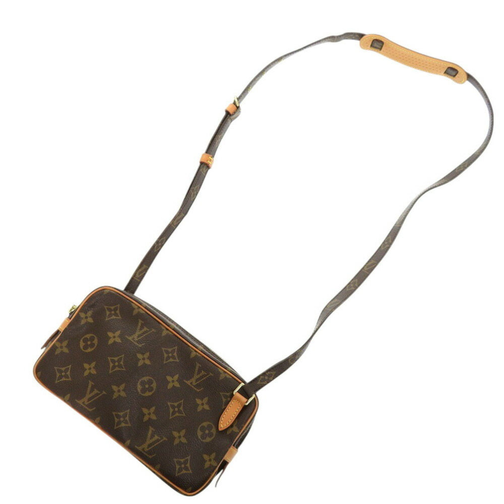 LOUIS VUITTON Authentic Brown Monogram Shoulder Bag - Picture 5 of 8